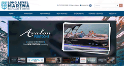 Desktop Screenshot of longlevelmarina.com