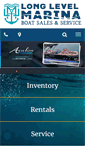 Mobile Screenshot of longlevelmarina.com